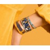Vaporetto Ardoise/Jaune Safran - bangle up