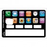 Stickers carte bancaire - Upper & Co - Achat en ligne - Jaines