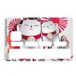 Sticker CB Japonese Cat -...
