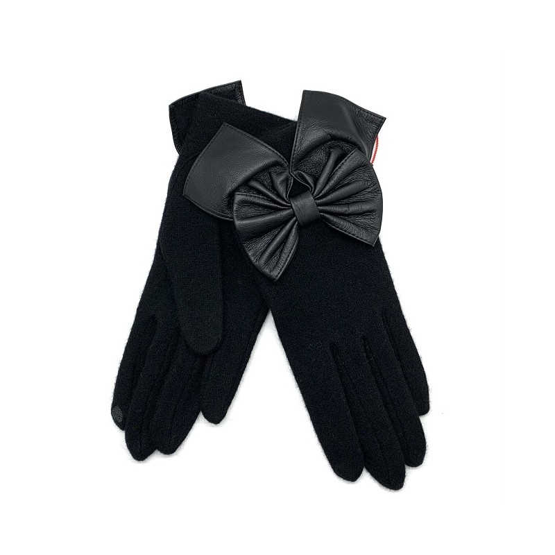 Gants tactiles S02159 Noir - Vincent Pradier - Achat en ligne - Jaines