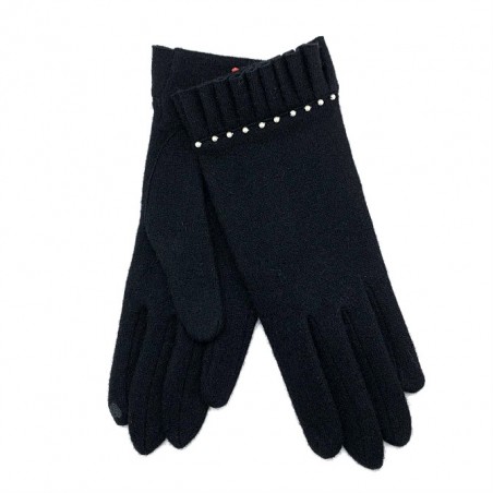 Gants tactiles V12134 Noir - Vincent Pradier - Achat en ligne - Jaines