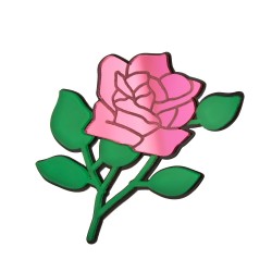Broche Rose - Monolama