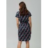 Robe chemise imprimée S7820 - 4 Funky Flavours