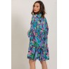 Robe imprimée 1261 Lila - See the moon