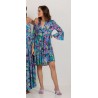 Robe imprimée 1261 Lila - See the moon