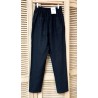 Pantalon lin mélangé PS401 Noir - C'est Beau la Vie