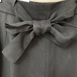 Pantalon lin mélangé PS401 Noir - C'est Beau la Vie