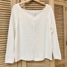 Pull/Gilet réversible B4106 Blanc - Le Petit Baigneur