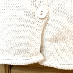 Pull/Gilet réversible B4106 Blanc - Le Petit Baigneur