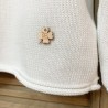Pull/Gilet réversible B4106 Blanc - Le Petit Baigneur