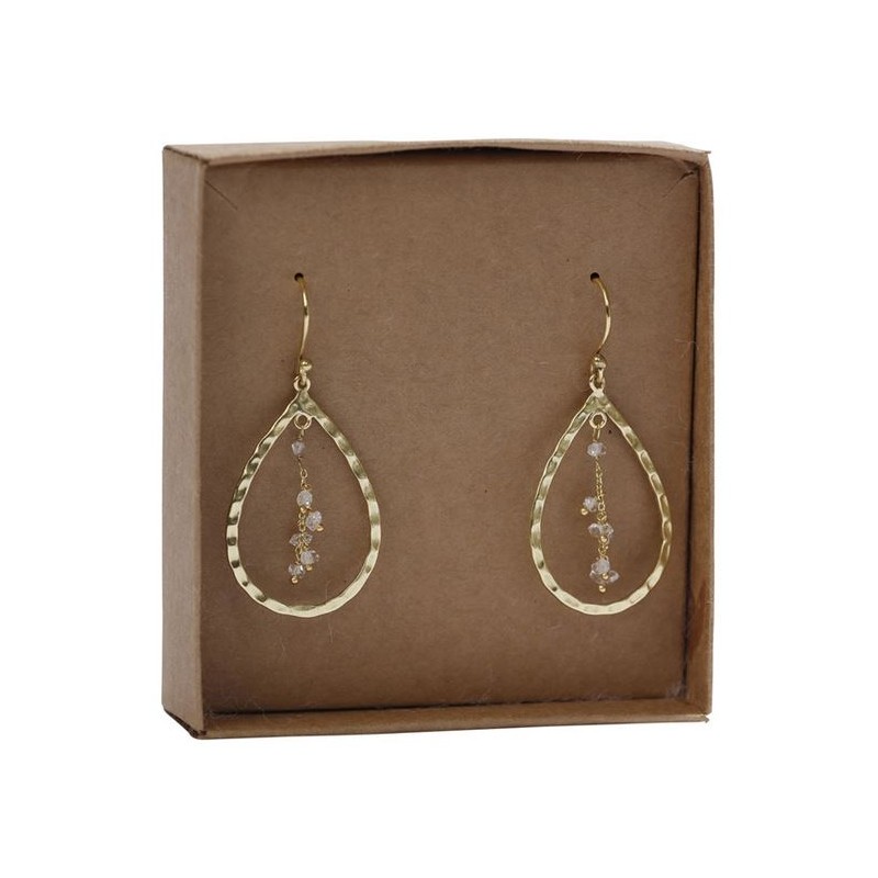 Boucles d'Oreilles ROSALIE Gold - The Moshi