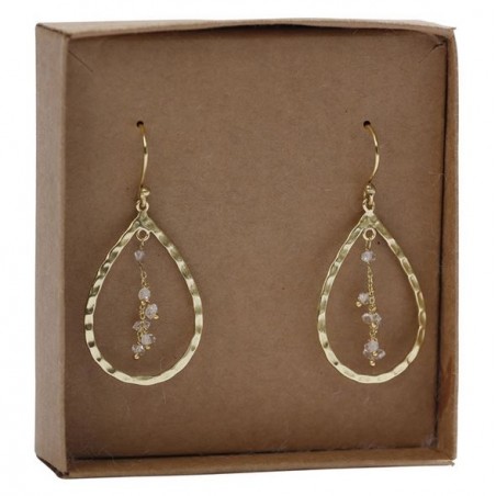 Boucles d'Oreilles ROSALIE Gold - The Moshi