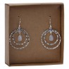 Boucles d'Oreilles SIENA Silver - The Moshi