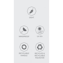 Parapluie 3590 Orange/Rouge - Clima