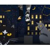 Chaussettes dépareillées BLACK CAT - Many Mornings