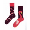 Chaussettes dépareillées PINK FLAMINGO - Many Mornings