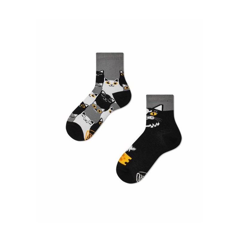 Chaussettes dépareillées Kids BLACK CAT - Many Mornings