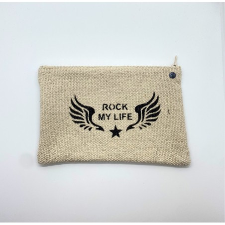 Pochette Rock my life - Lulu en Provenance - Achat en ligne - Jaines