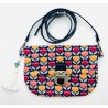 Sac Bandoulière FLEURS Vintage rose - Little-Bird and Co