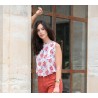 Top imprimé Liberty TP15PS22 - Lola Espeleta