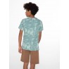 Tshirt bleu PRTZEUS JR Green - Protest