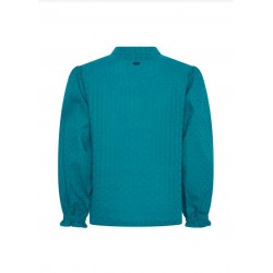 Blouse bleue W8349 - 4 funkyflavours