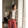 Veste fleurs VE494 Tomette - C'est Beau la Vie