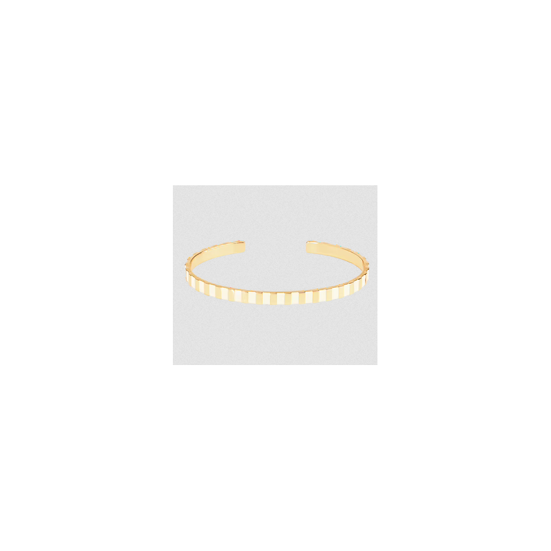 Jonc INES Blanc sable - bangle up