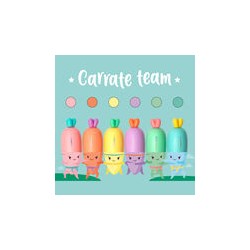Mini surligneurs CARRATE TEAM  - Legami - Achat en ligne - Jaines