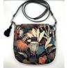 Besace Feuillages Noir - Little-Bird and Co