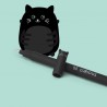 Stylo effaçable Chat BE CURIOUS - Legami