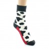 Chaussettes antidérapantes La Vache - Berthe Aux Grands Pieds