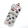 Chaussettes japonaises PASTEQUE Gris - Tsubame