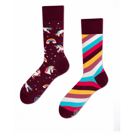 Chaussettes-dépareillées - Many Mornings - Achat en ligne - Jaines
