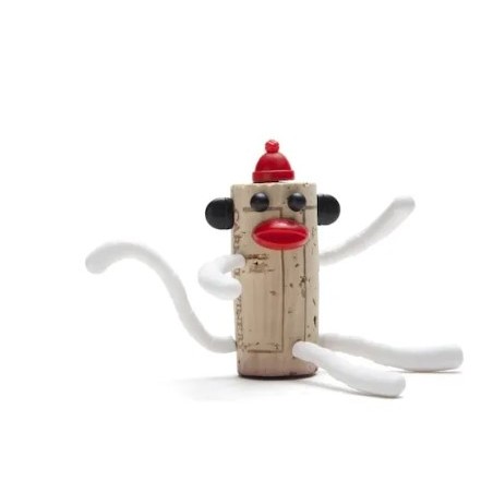CORKERS CLASSIC CHIMPANZE NELSON - déco de bouchon liège- Jaïnès & Co- Achat en ligne - Jaines