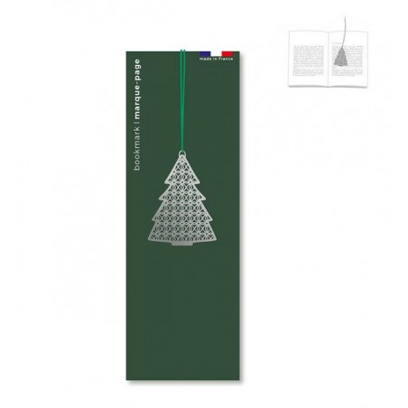 Marque-page en métal - sapin argenté- tout simplement- Achat en ligne - Jaines