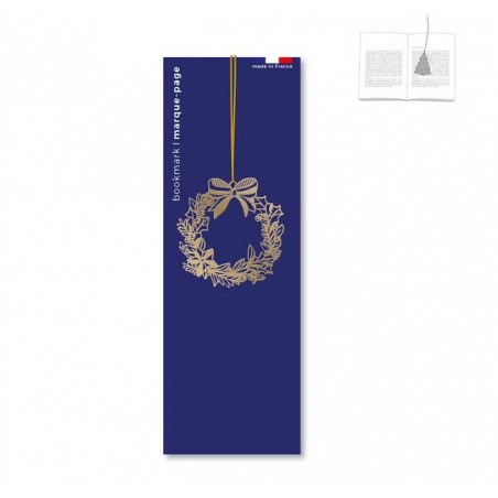 Marque-page en métal - couronne doré- tout simplement- Achat en ligne - Jaines