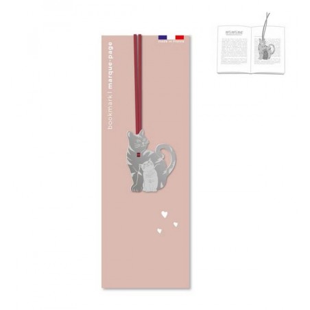 Marque-page en métal - mimine-tout simplement- Achat en ligne - Jaines