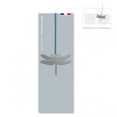 Marque-page en métal - libellule -tout simplement- Achat en ligne - Jaines