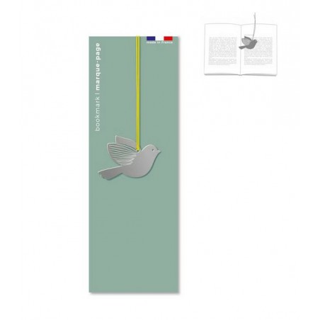 Marque-page en métal - oiseau -tout simplement- Achat en ligne - Jaines
