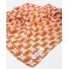 Foulard Imprimé Orange VOCU221 - Surkana