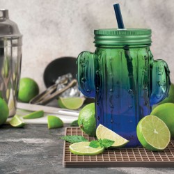 Verre et paille CACTUS - Legami