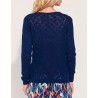 Pull ajouré Marine PFPB2356 - La Fiancée