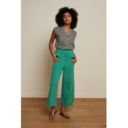 Blouse jade green Zaidi - King Louie