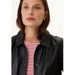 Veste en cuir noir NO1106 - Mexx