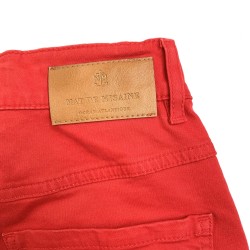 Pantacourt Rouge Vif PANICOUR-34725 - Mat de Misaine