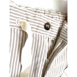 Pantalon Rayé Ecorce PENESTIN-22571 - Mat de Misaine
