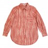 Chemise Imprimé Rouge Vif COLIBRI-10241 - Mat de Misaine
