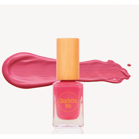 Vernis à ongles Pink Moment - Charlotte Bio - Achat en ligne - Jaines
