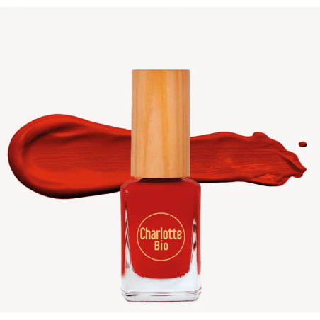 Vernis à ongles Rouge Parfait - Charlotte Bio - Achat en ligne - Jaines